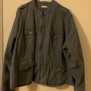 Maurices size 4 army jacket